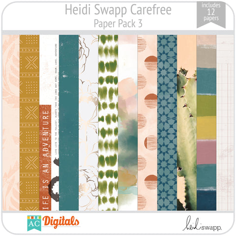 Carefree Paper Pack 3