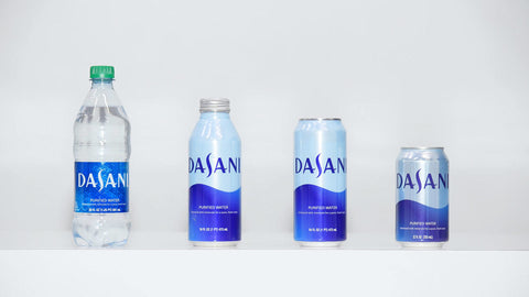 dasani cans