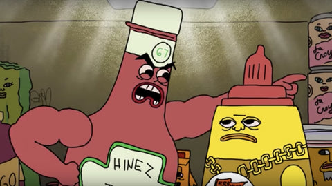 ketchup mustard rap battle dizaster