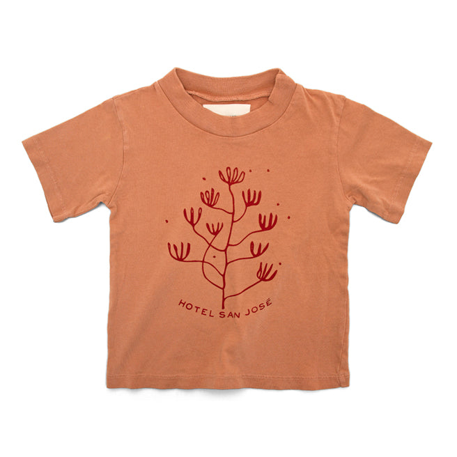 Hotel San Jose Terra-Cotta Kids Tee x Rudy Jude