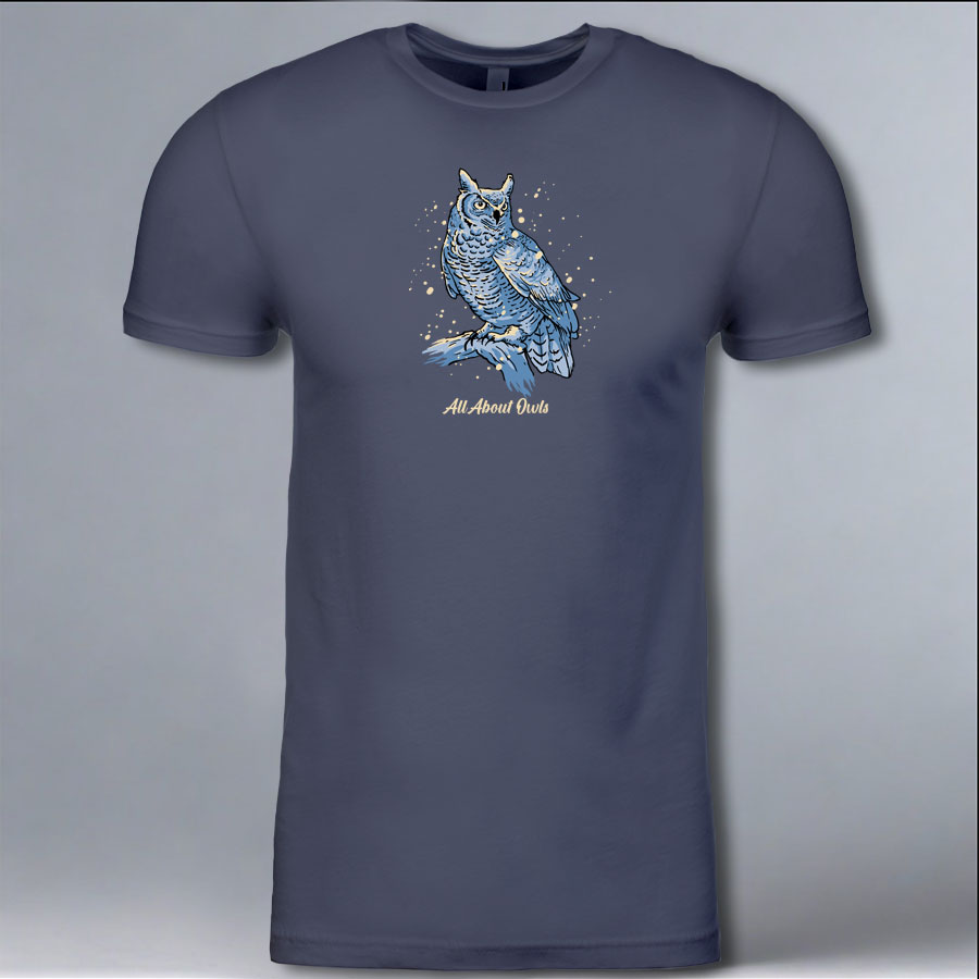 All About Owls - Adult - Indigo