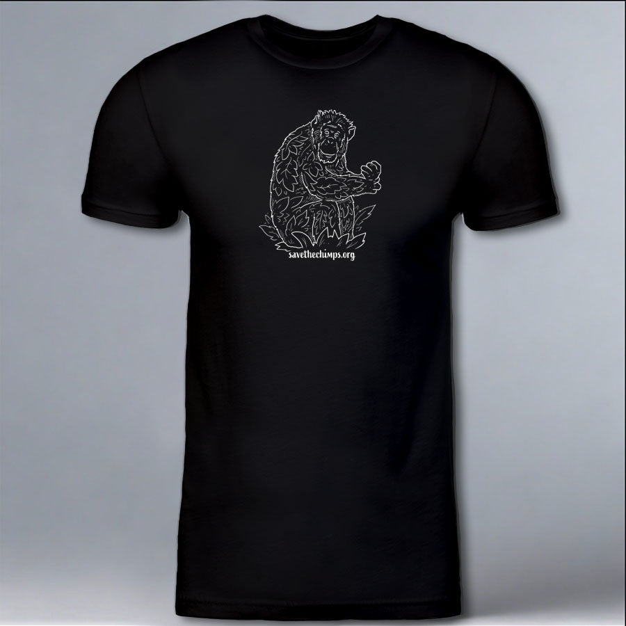 Save the Chimps - Adult - Black