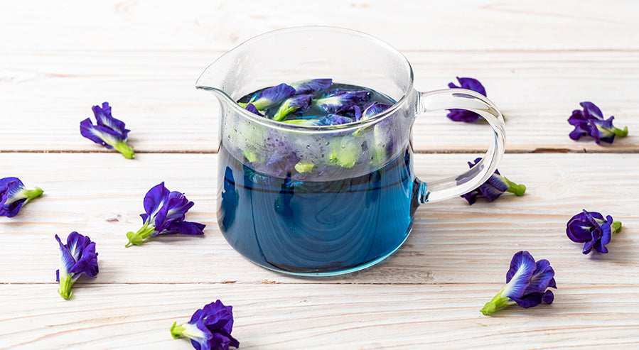 A Cup of Butterfly Pea Tea