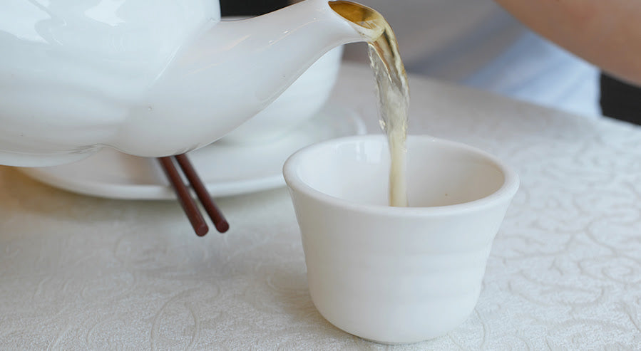 A Cup of White Tea