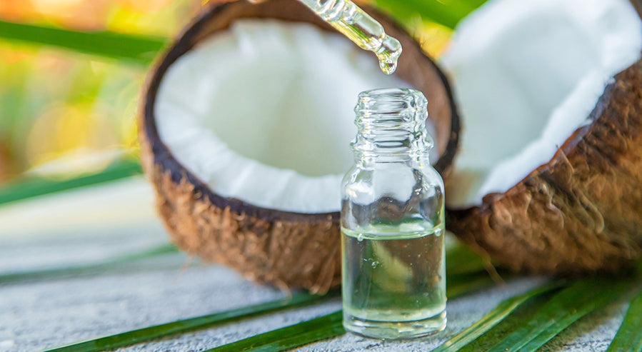 A Vial of Coconut Oil