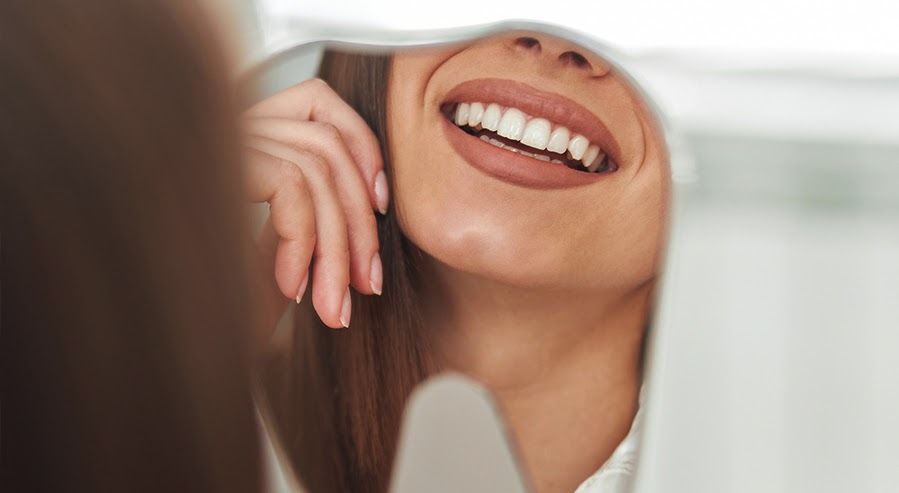 A Woman With Good Oral Health