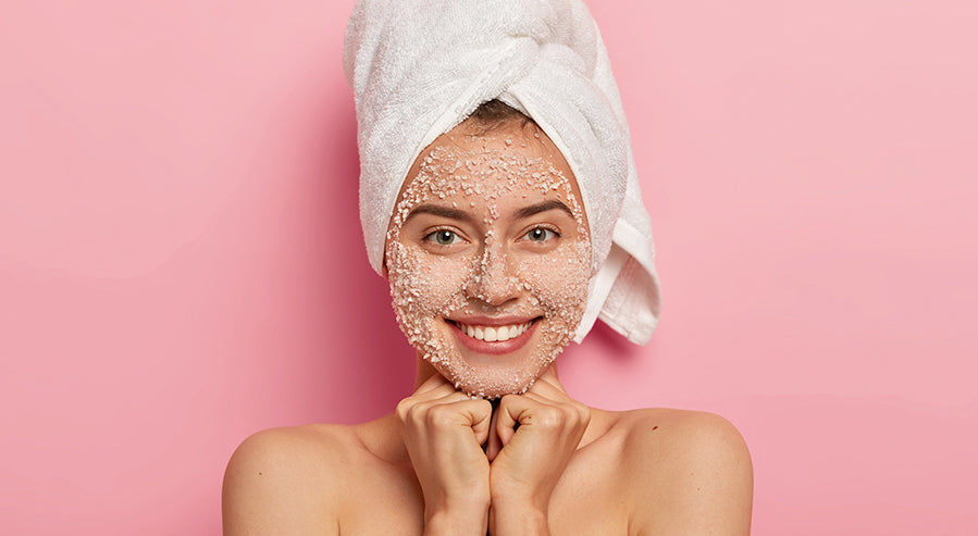 An Exfoliation Skincare Treatment