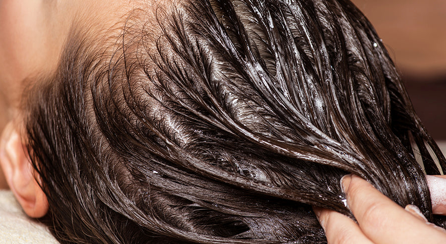Applying a Keratin Supplement to Hair