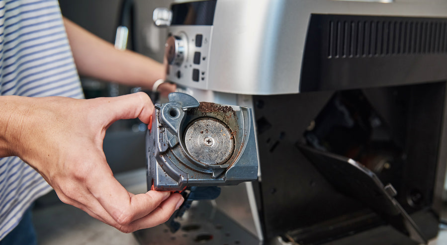 Cleaning a Coffee Maker