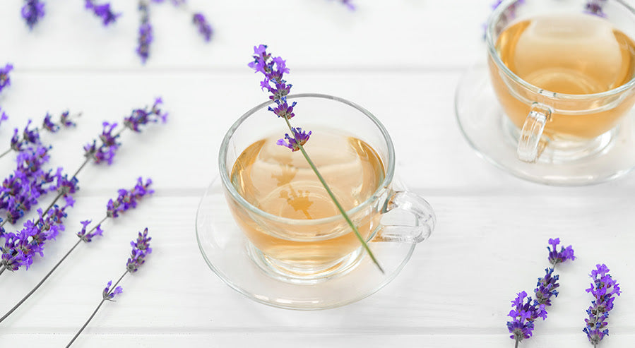 Cups of Lavender Tea