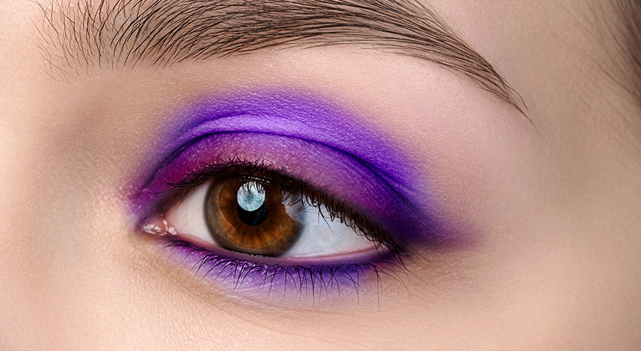 Deep Purple Eyeshadow