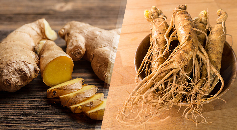 Differences Between Ginseng and Ginger