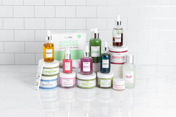 teami natural skin care line