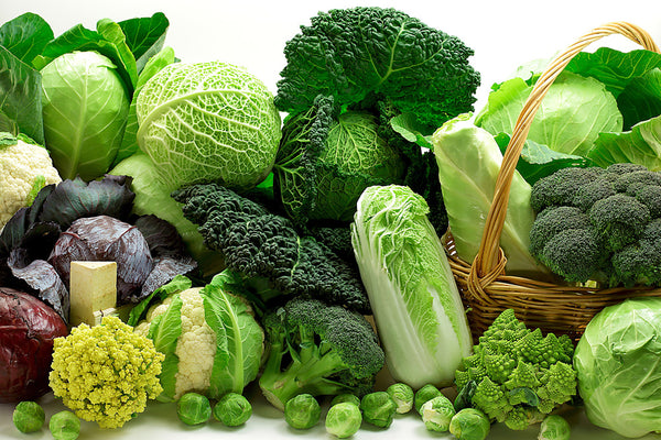 leafy green vegetables