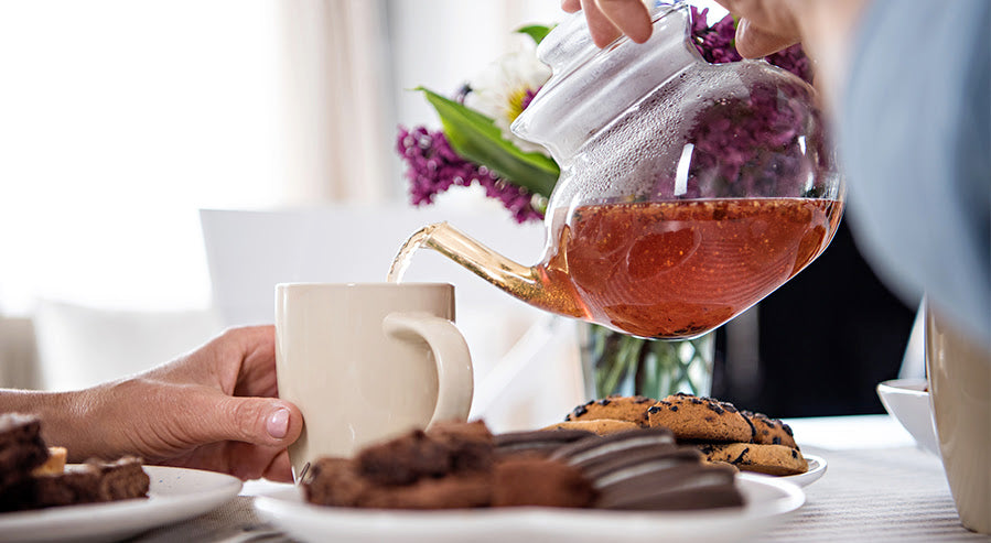 Having Tea With Food