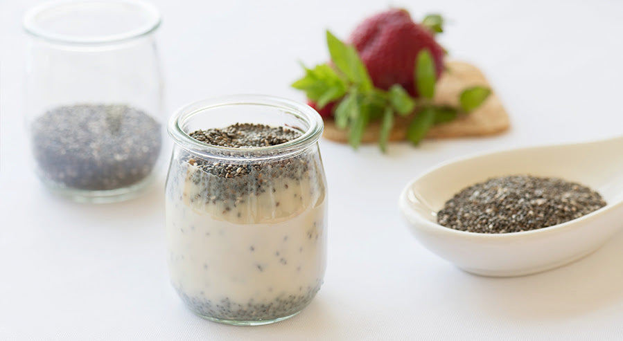 Pre-Soaking Chia Seeds