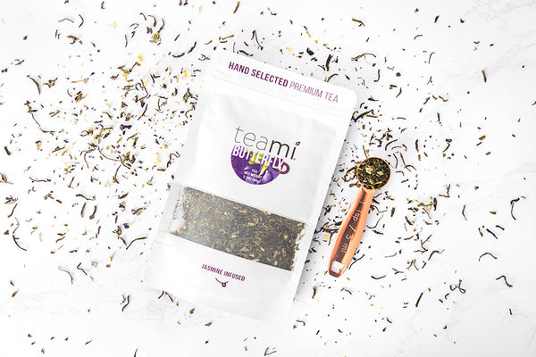 teami butterfly pea flower tea