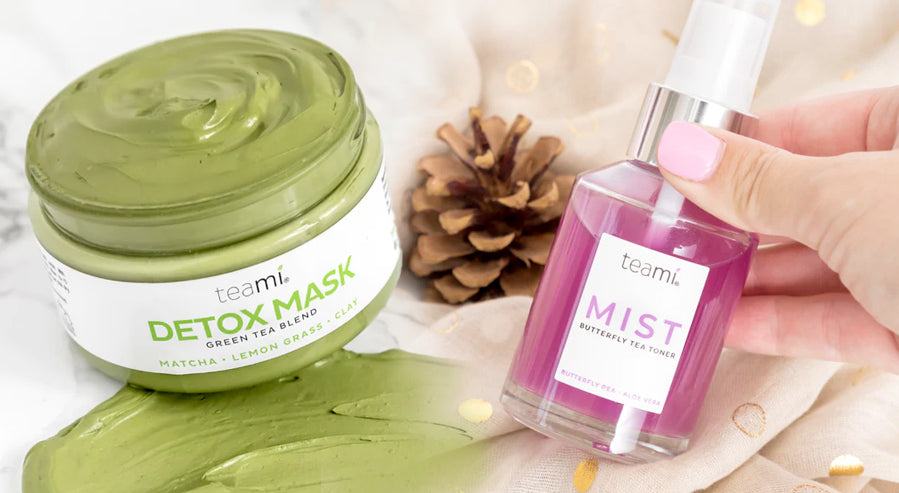 Teami Detox Mask and Butterfly Toner Mist