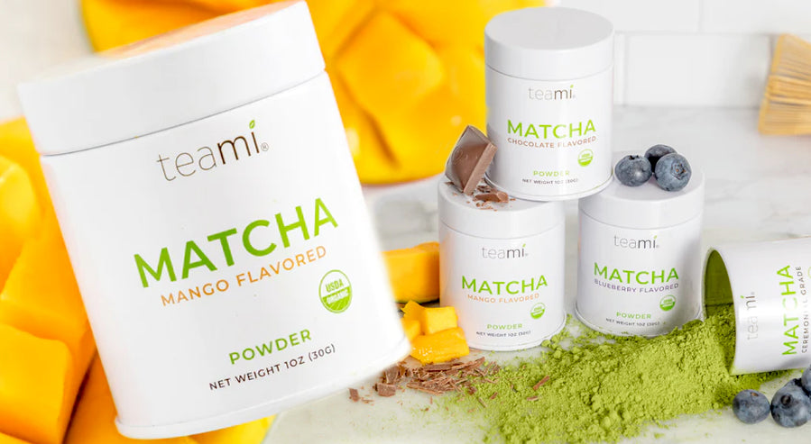 Teami Matcha Powder Tins