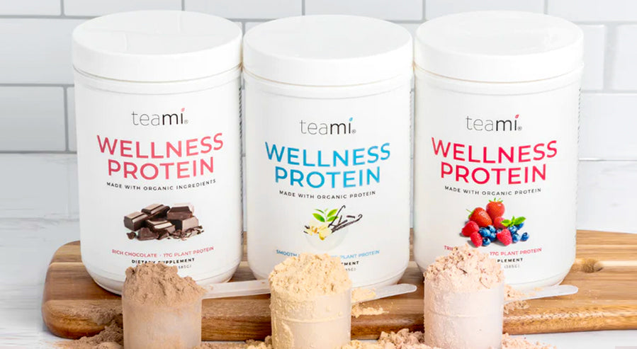 Teami Plant-Based Wellness Protein Powders