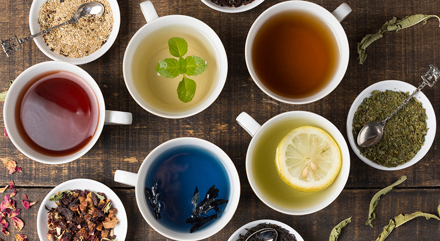 Various Herbal Teas