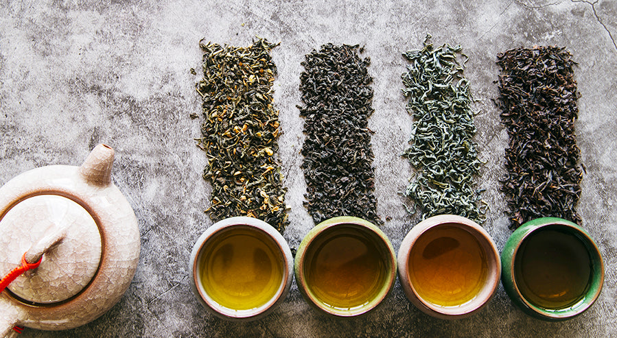 Various Types of Tea