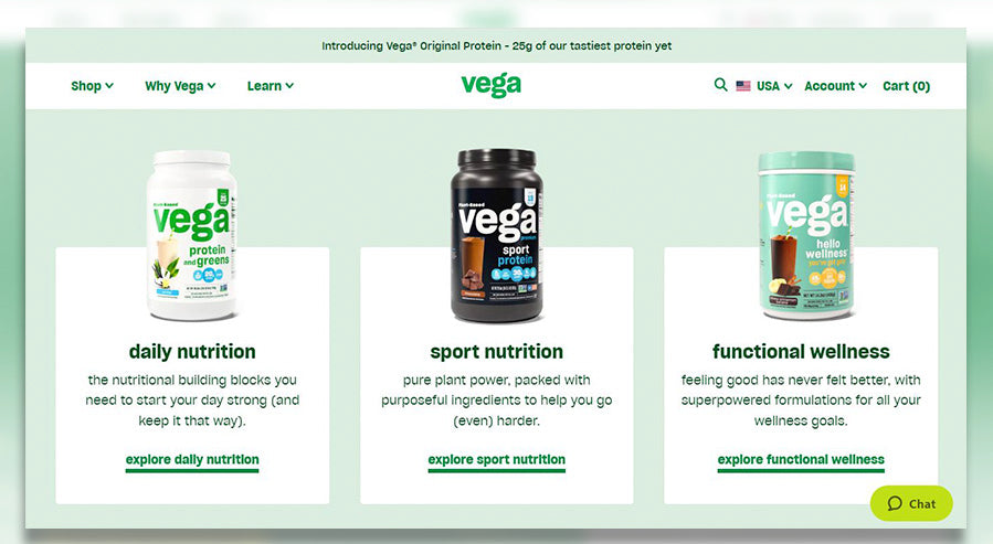 Vega Protein Powders