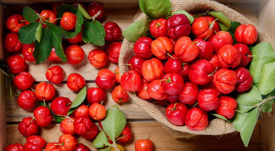 Vitamin C-Rich Acerola Cherries