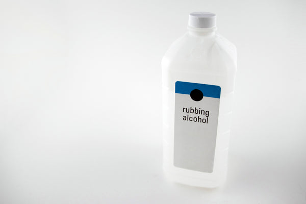 bottle of rubbing alcohol