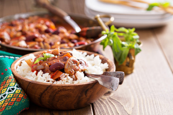 Healthy Black Bean-Mushroom Chili