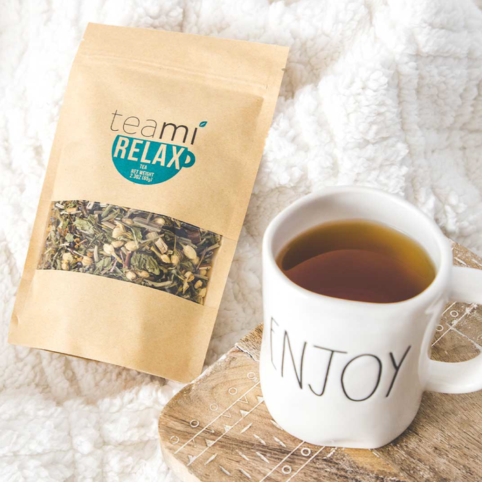 Relax Tea - Calm Nerves, Reduce Insomnia, Good Night's Rest | Teami