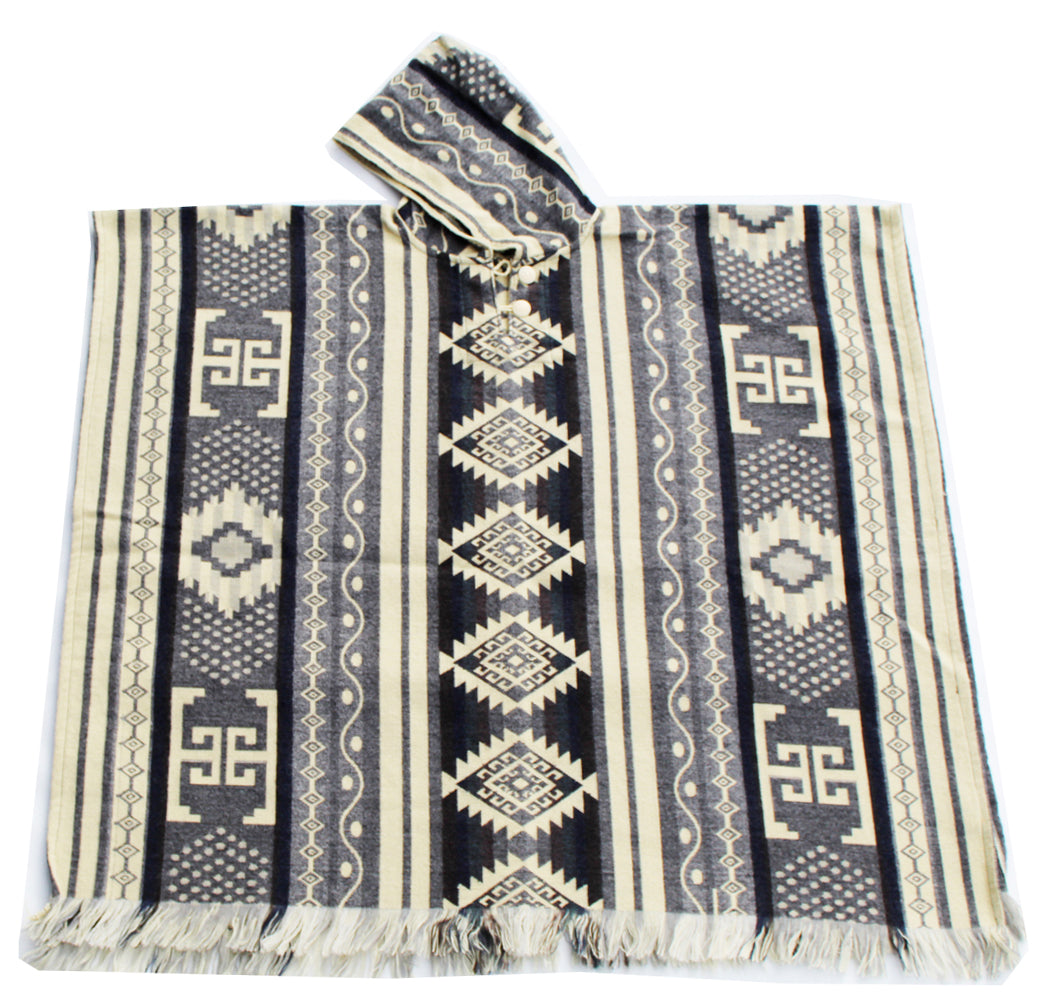 Alpaca Blend Cowboy Poncho – Little Amigos South America