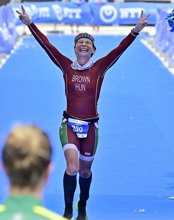 Viktoria Brown triathlete long-course