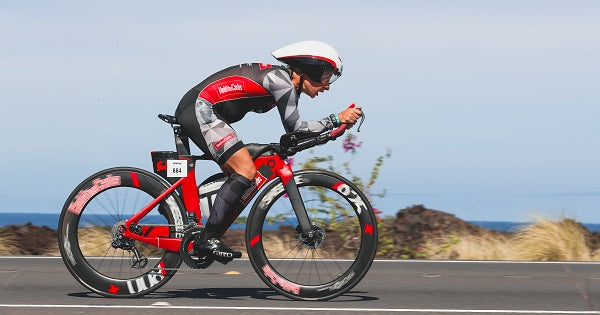 Viktoria Brown triathlete bike Ironman Hawaii 2022