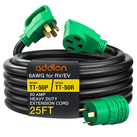 addlon Retractable Extension Cord Reel - 40FT Heavy Duty 12 AWG Power Cord  with 5FT Ultra Lead In, 3 LED Outlets, Safety 15 Amp Circuit Breaker