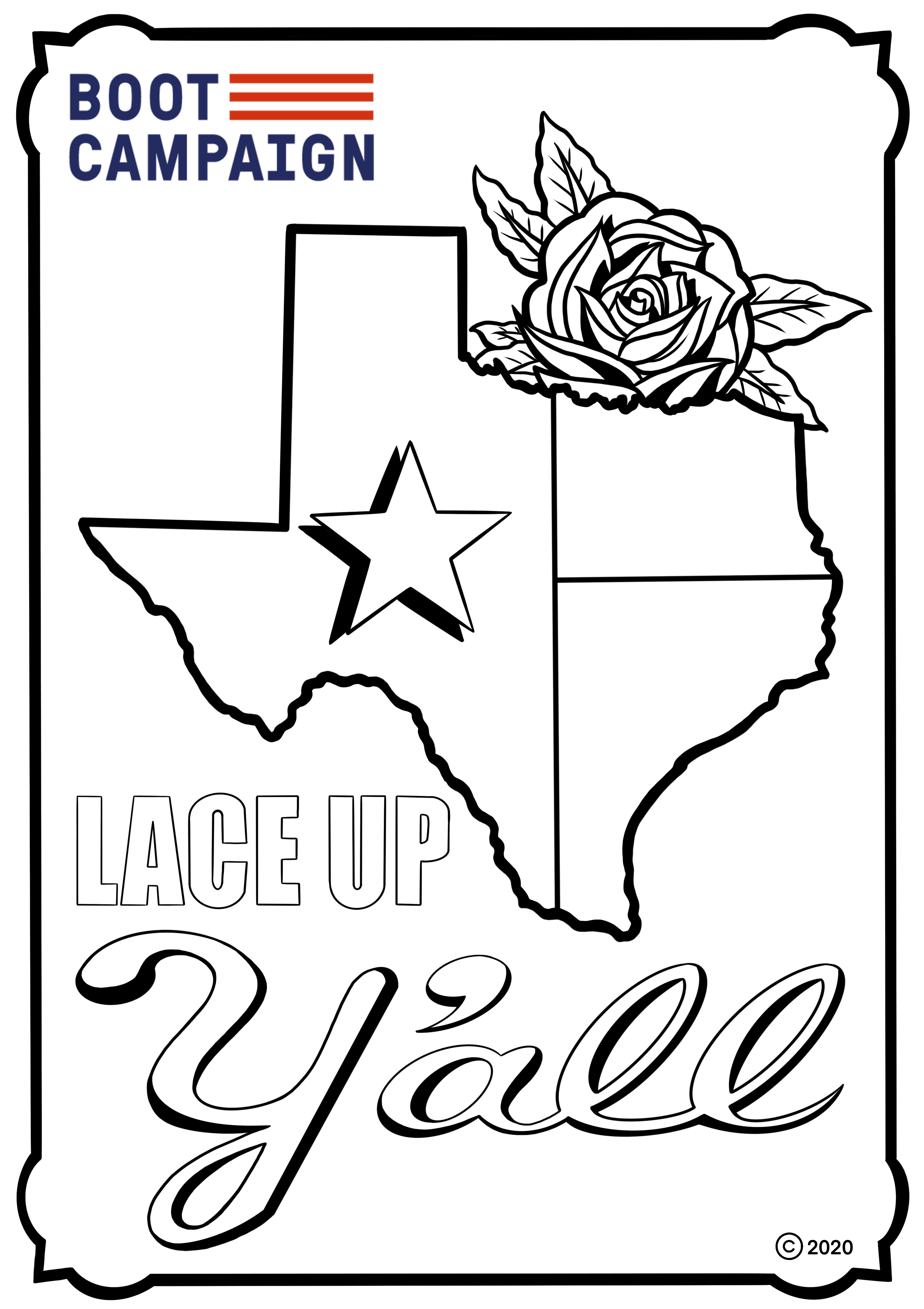 coloring pages for texas state symbols