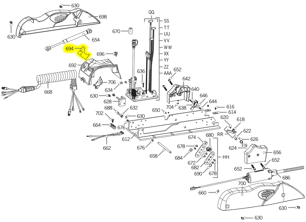 minn kota ulterra battery indicator