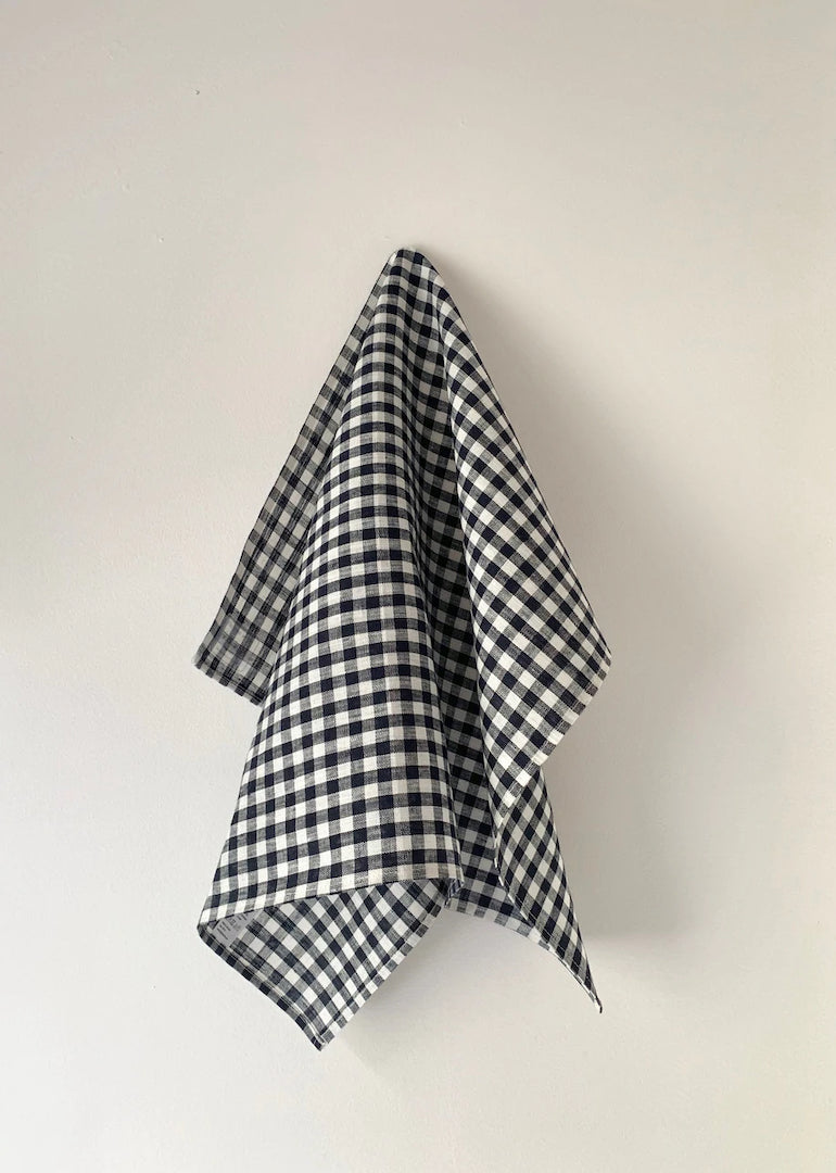 Discover your favorite brand Kitchen Cloth: Navy White Check – Shop Fog ...