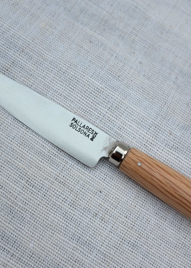 Pallares Solsona - Busa Pocket Knife with Olive Wood Handle - Stainless  Steel