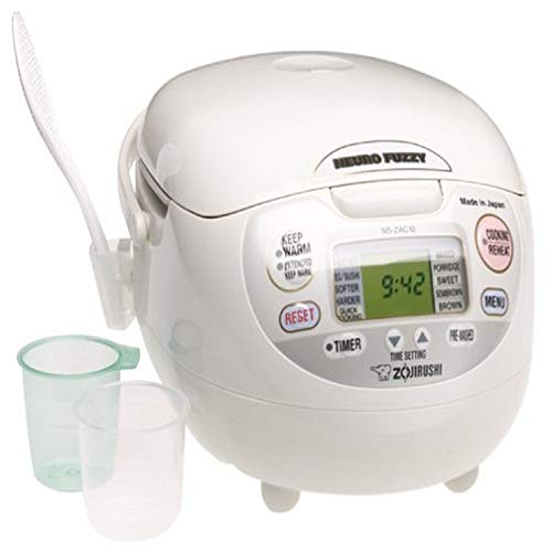 Toshiba Rice Cooker 6 Cup Uncooked – Japanese Rice Cooker with Fuzzy Logic  Technology, 7 Cooking Functions, Digital Display, 2 Delay Timers and Auto