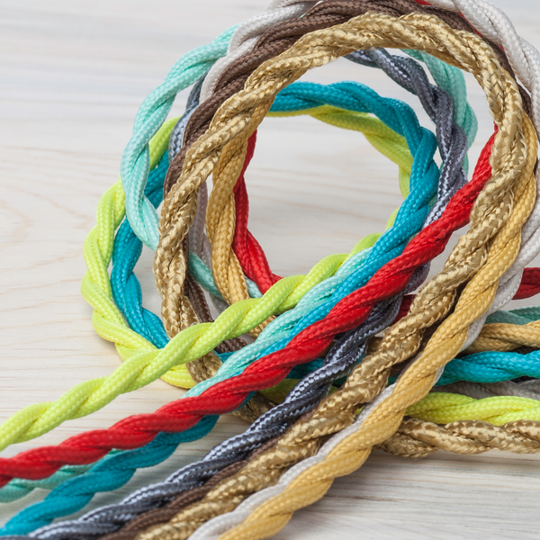 Cloth Covered Electrical Wire | Color Cord Company