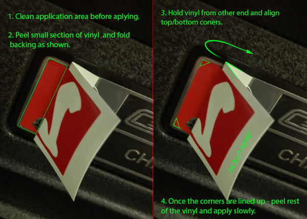 Chasis Badge Overlay Install Instructions