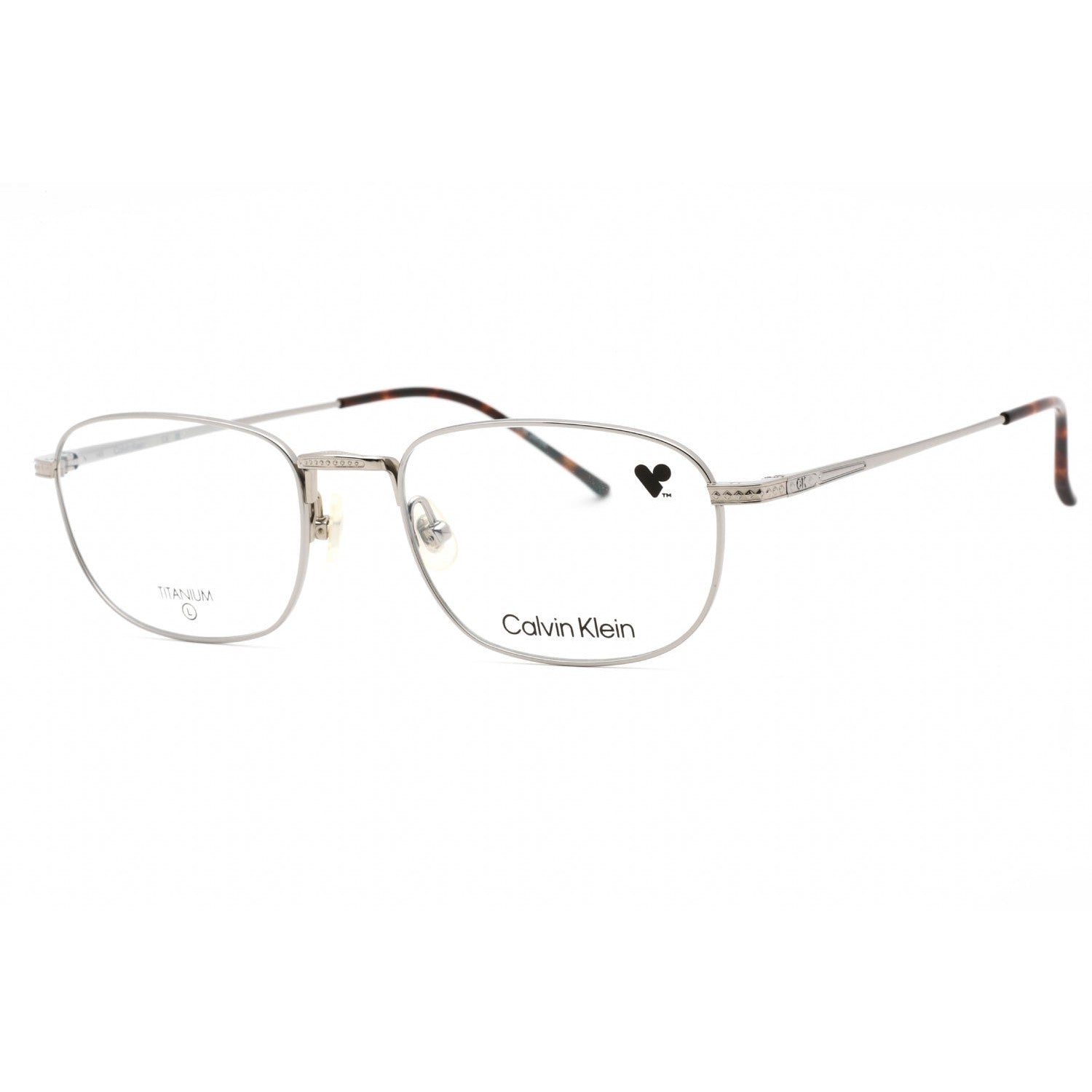 Calvin Klein CK23112T Eyeglasses SILVER / Clear demo lens