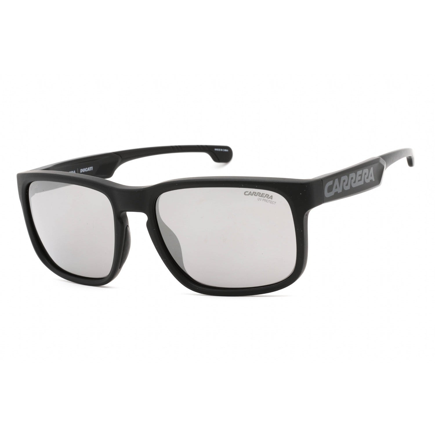 Carrera DUCATI CARDUC 001/S Sunglasses Black Grey / Silver Mirror