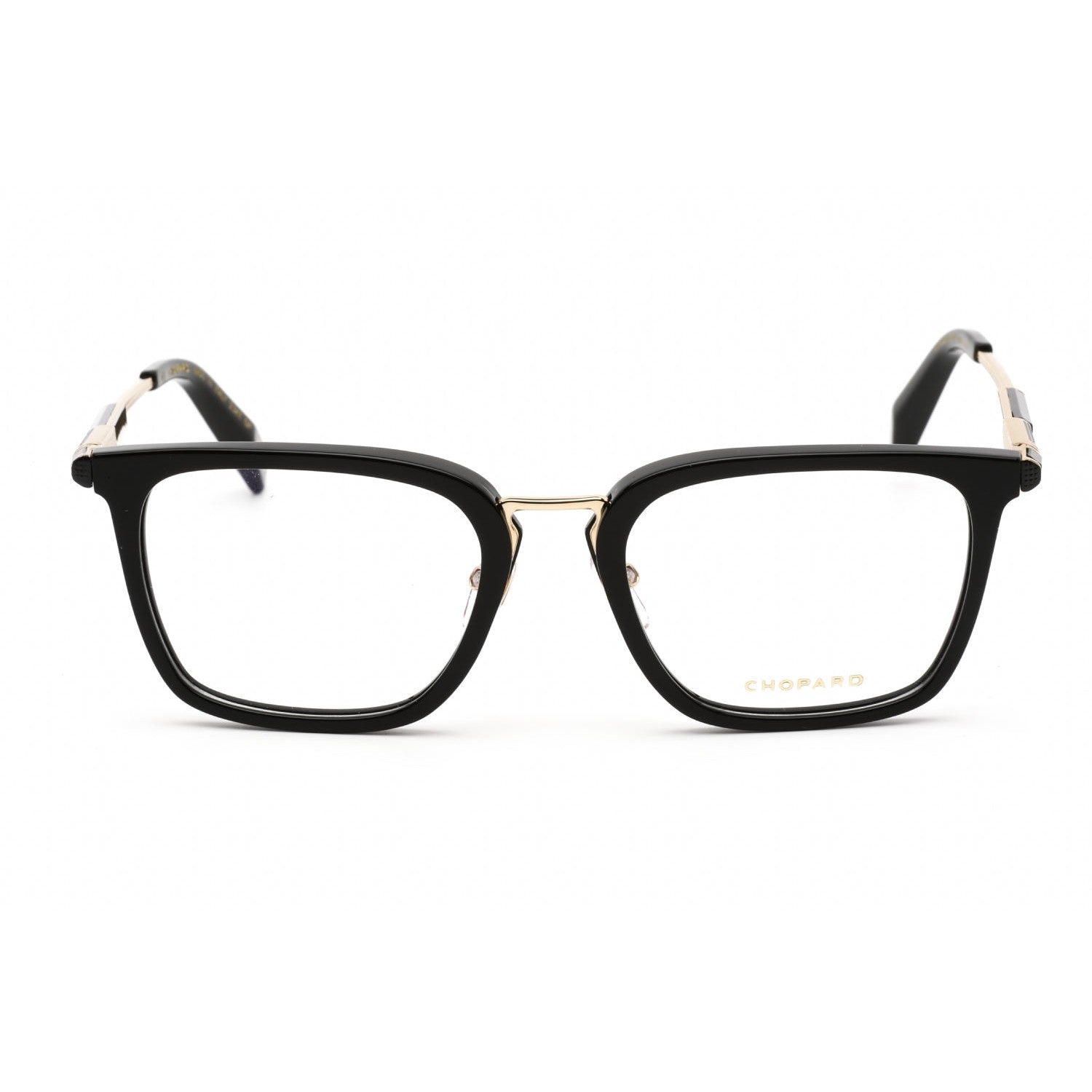 Chopard VCH328 Eyeglasses SHINY BLACK / clear demo lens