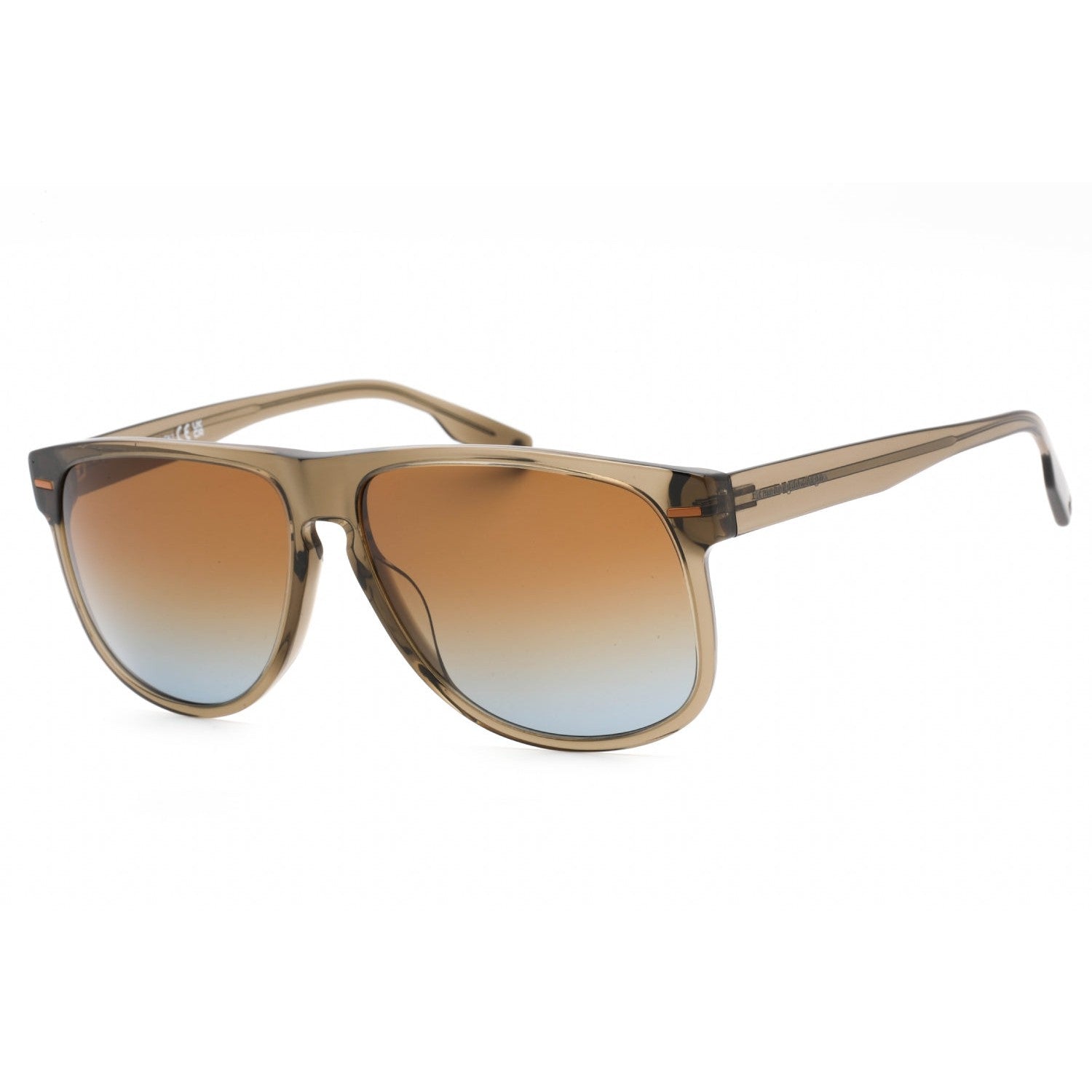 Ermenegildo Zegna EZ0201 Sunglasses Mastic / Gradient Brown