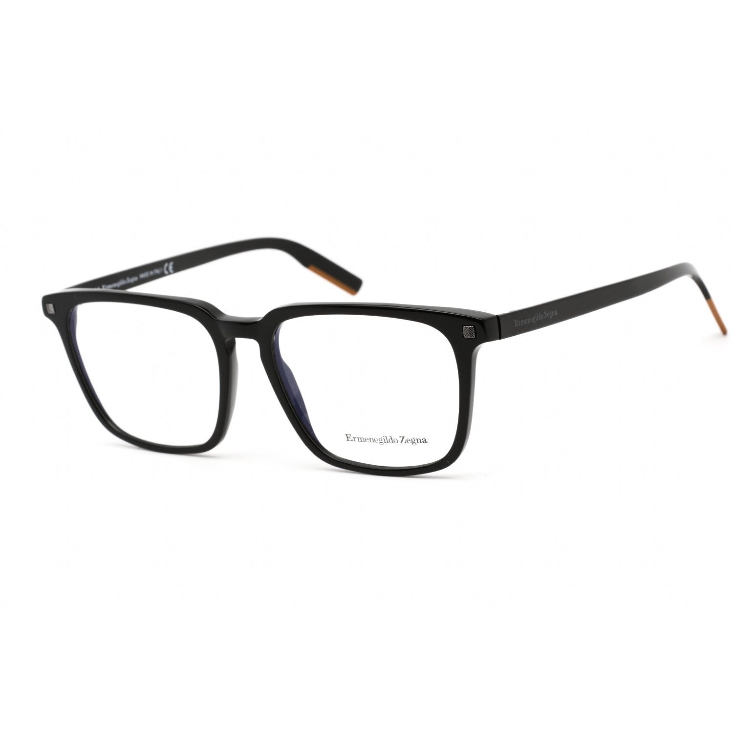 Ermenegildo Zegna EZ5201 Eyeglasses Shiny Black / Clear Lens