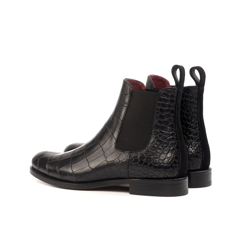 Ambrogio Bespoke Custom Women's Shoes Black Print / Le – AmbrogioShoes