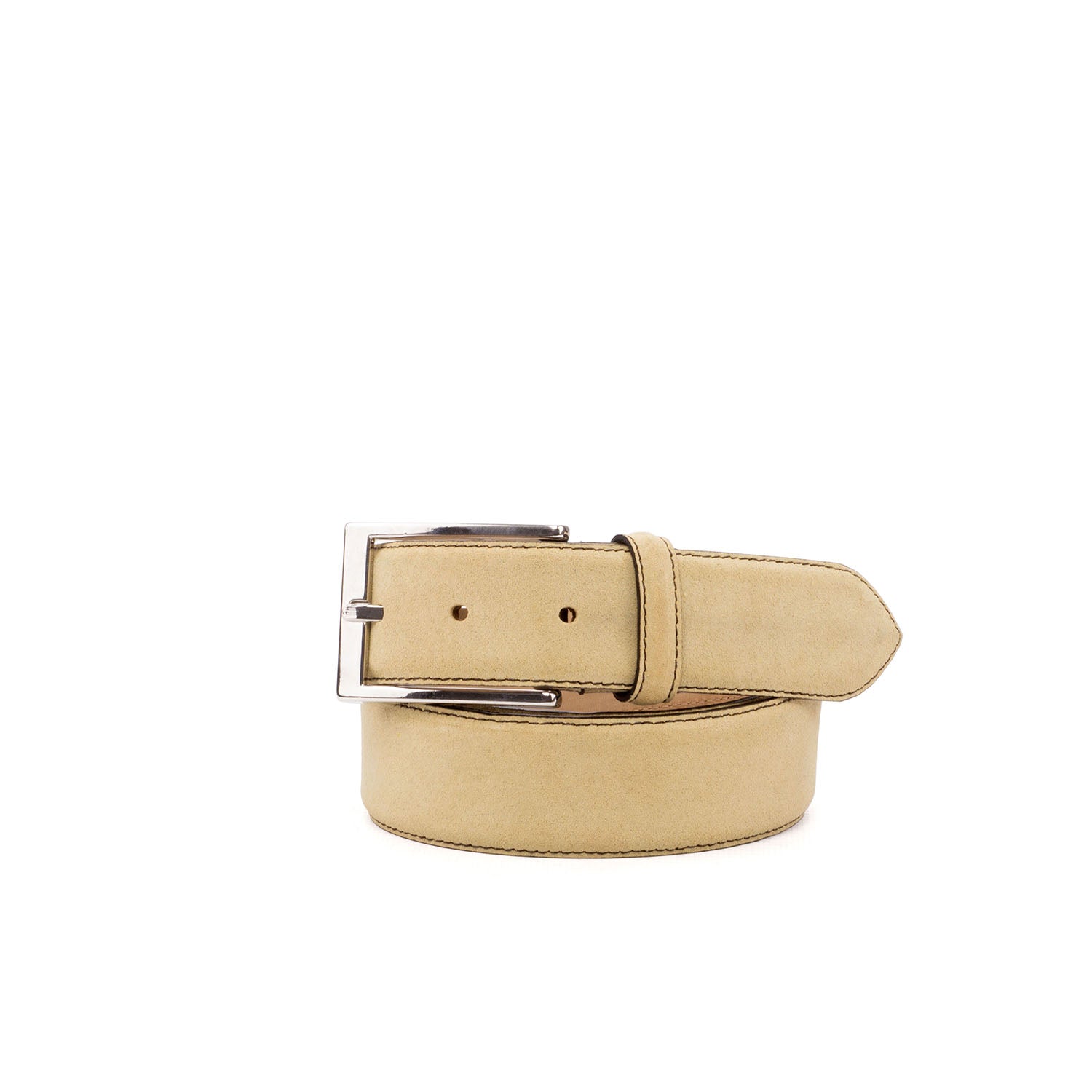 Ambrogio Sand Lux Suede Leather Hampton Men's Belt (AMBB1009)