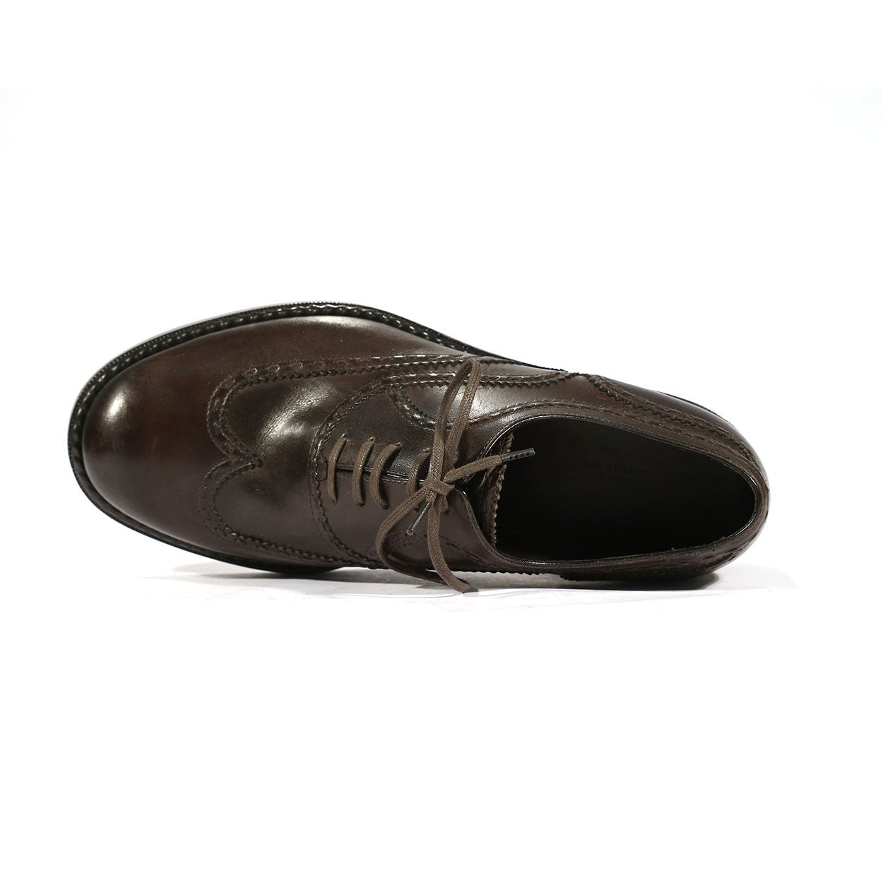 Bottega Veneta Men's Brown Leather Lace-Up Designer Shoes (BOT1501)